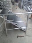 Pipe Spigot Connection Aluminum Stage Truss With 5 Steps Stair , Main Tube 50mm
