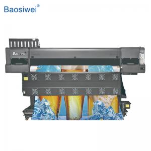 China Wide Format Color Inkjet Printer 1.8 M 4 Epson I3200 factory