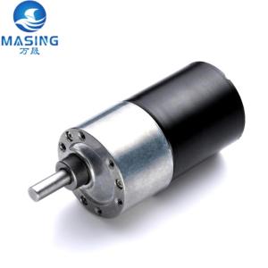 China Powerful Factory High Quality 3640 Brushless Dc Motor 37mm Spur Gear Motor Dc 24 Volt Dc Gear Motor factory