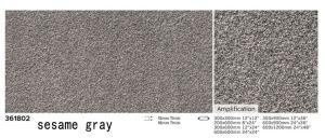 China Durable Black 1200x600x15mm Flamed Surface Outdoor Floor Paving Tile For Courtyard factory