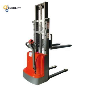 China 1700mm Full Electric Pallet Stacker Hand Forklift 2.2Kw factory