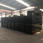 Household Water Purification Integrated Sewage Treatment Equipment 14m2 3m3/H