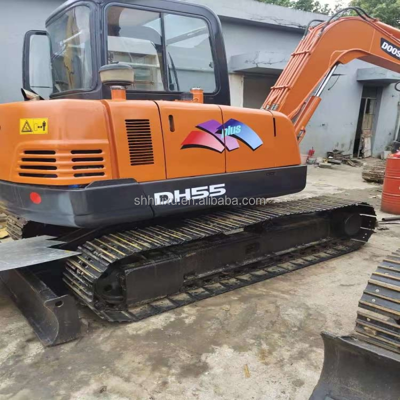 GOOD WORKING CONDITION USED MINI DOOSAN DH55/SECODN HAND DOOSAN EXCAVATOR DOOSAN DH 55