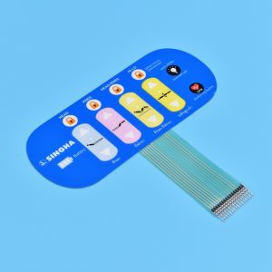 China PET Custom Membrane Keypad , Silk Printing Tactile Membrane Switch on sale