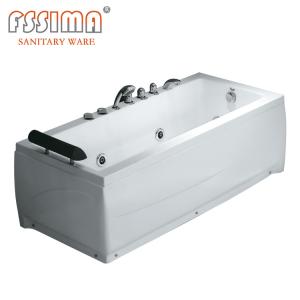 China 1700 X 700 Jacuzzi Massage Bathtub With Tv 1 Person Spa Hot Tub Swim Pool factory