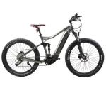 Full Suspension Electric Hybrid Bike 27.5 Inch 48V 500W Mid Drive Electric