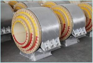China Customized Size Calcium Silicate Pipe Shields Good Flammability Resistance factory