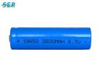High Drain Battery Rechargeable Lithium Ion 18650 3.7V 2600mah For Lamps /