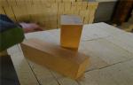 Shaped Insulating Fireclay Brick Dry Pressed Fire Resistant Bricks