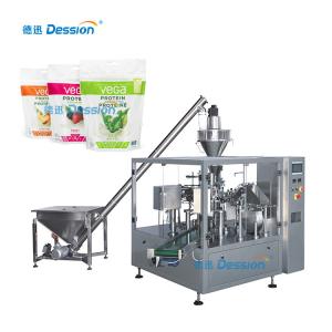 China Tea Flour Milk Spices Doypack Automatic Powder Packing Machine factory