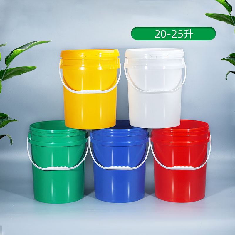 ISO9001SGS Certified Plastic Drums Pails PP Material Bucket For Paint With Handle