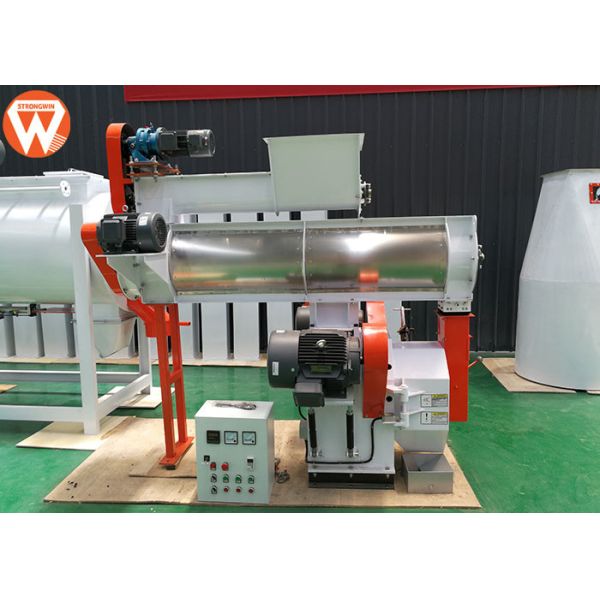 China Bunny Rabbit Poultry Feed Plant Machinery With Crumbler Machine Counter Flow Cooler factory