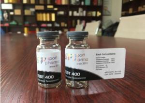 China 10ml Boxes 6x3cm Glass Vial Labels For Pharmaceuticals Laboratories factory