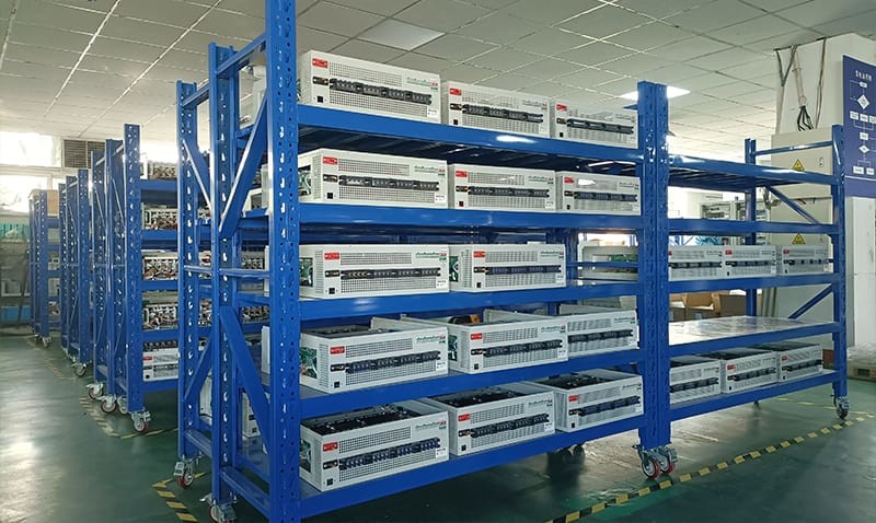 18KW 18650 Battery Capacity Tester , Cylindrical Cell Battery Discharge Analyzer