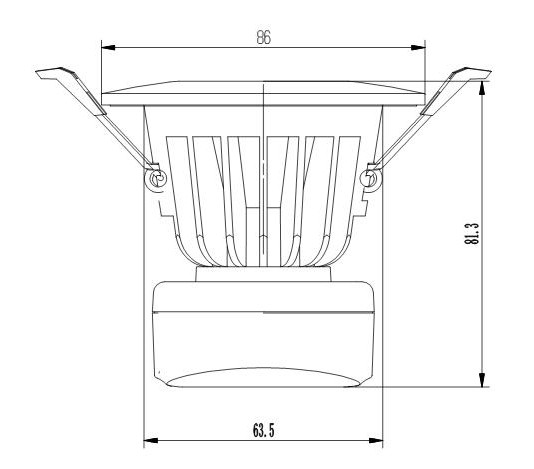 WiFi Fire-Rated Downlight