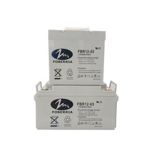 China 12V 55Ah 20HR 65A Gel Sealed Lead Acid Battery 22kg Rechargeable 12 Gel Battery factory