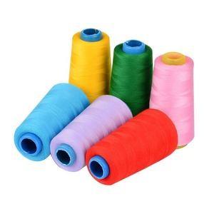 China 40/2 5000 Yard Polyester Sewing Thread Great Evenness For Trousers factory