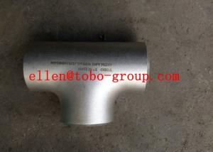 China TOBO STEEL Group 3000# SW RED TEE, 304/L- PMI TESTED factory