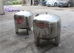 SUS304 Stainless Steel Sterile Ro System Storage Tank For Ro Water Plant Machine