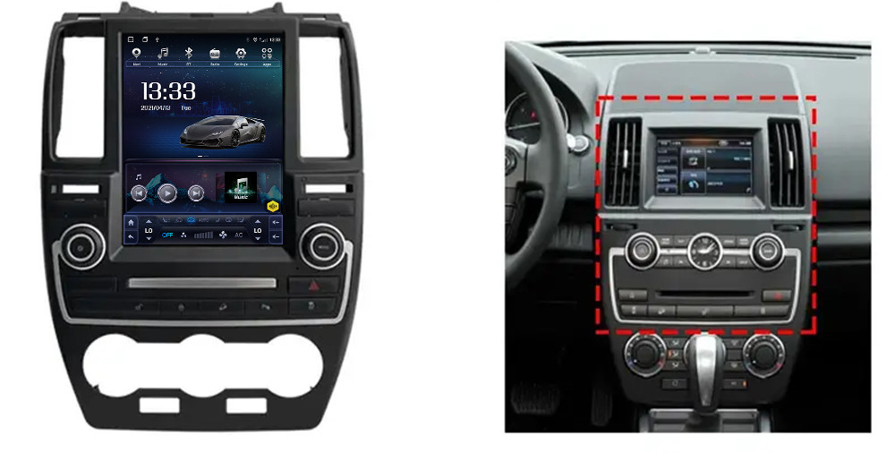 9.7 Inch IPS Android Multimedia Navigation For Land Rover Freelander 2 LR2 2007-2015