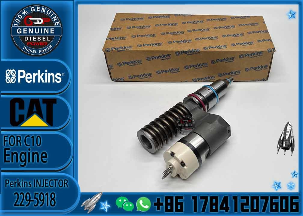 Diesel Engine Fuel Injector 229-5918 For CAT C10 C11 C12 C13 Diesel Engine 3176 3196 Excavator