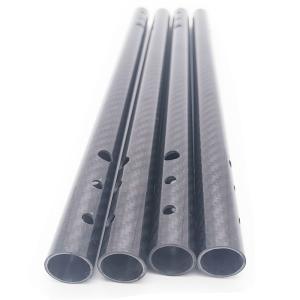 China High-Strength Composite Tube - 100% 3K Carbon Fiber Round Tube factory