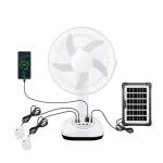 12inch Solar Table Fan AGM 12V 5Ah Solar Battery Charger Fan 18W