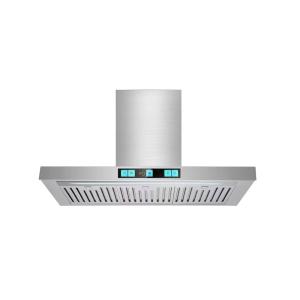 China Air Exhaust T Shape Chimney Hood 90cm Cooker Hood factory