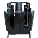 SGS Adjustable Dish Caddies Equipped With 5" Swivel Caster