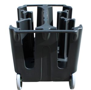 China Adjustable Commercial Dish Carts Convenient Safe Transporting factory