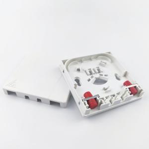 China 5 2 Cores FC UPC Plastic Fiber Optic Faceplate Socket Panel for Network Equipment ODN factory