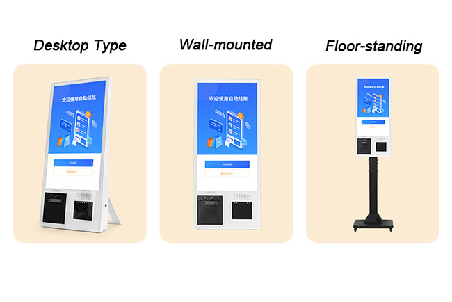 Eco Friendly Self Ordering Kiosk 21.5in Self Service Kiosks In Restaurants