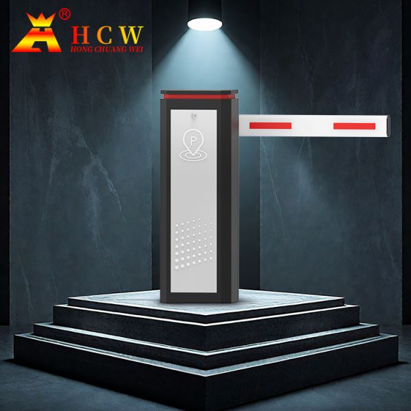 China HCW Parking Barrier Gate with 3 Million Cycles Lifespan 1 Year Warranty and 340*240*990mm Size for Vehicle Access Control factory