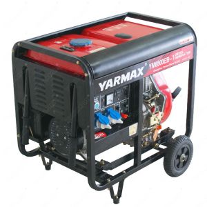China 5.5KW Single Phase Portable Diesel Welding Generator  YM8700 25A  50-180A 25-30V on sale