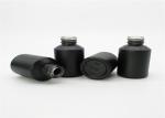 In Stock Black Frosted Small Glass Dropper Bottles With 18/410 Neck Size