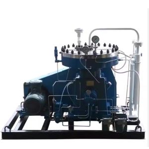 China Nitrogen Helium Hydrogen Oxygen Gas Cylinder Filling Air Compressors Hydrogen Diaphragm Compressor on sale