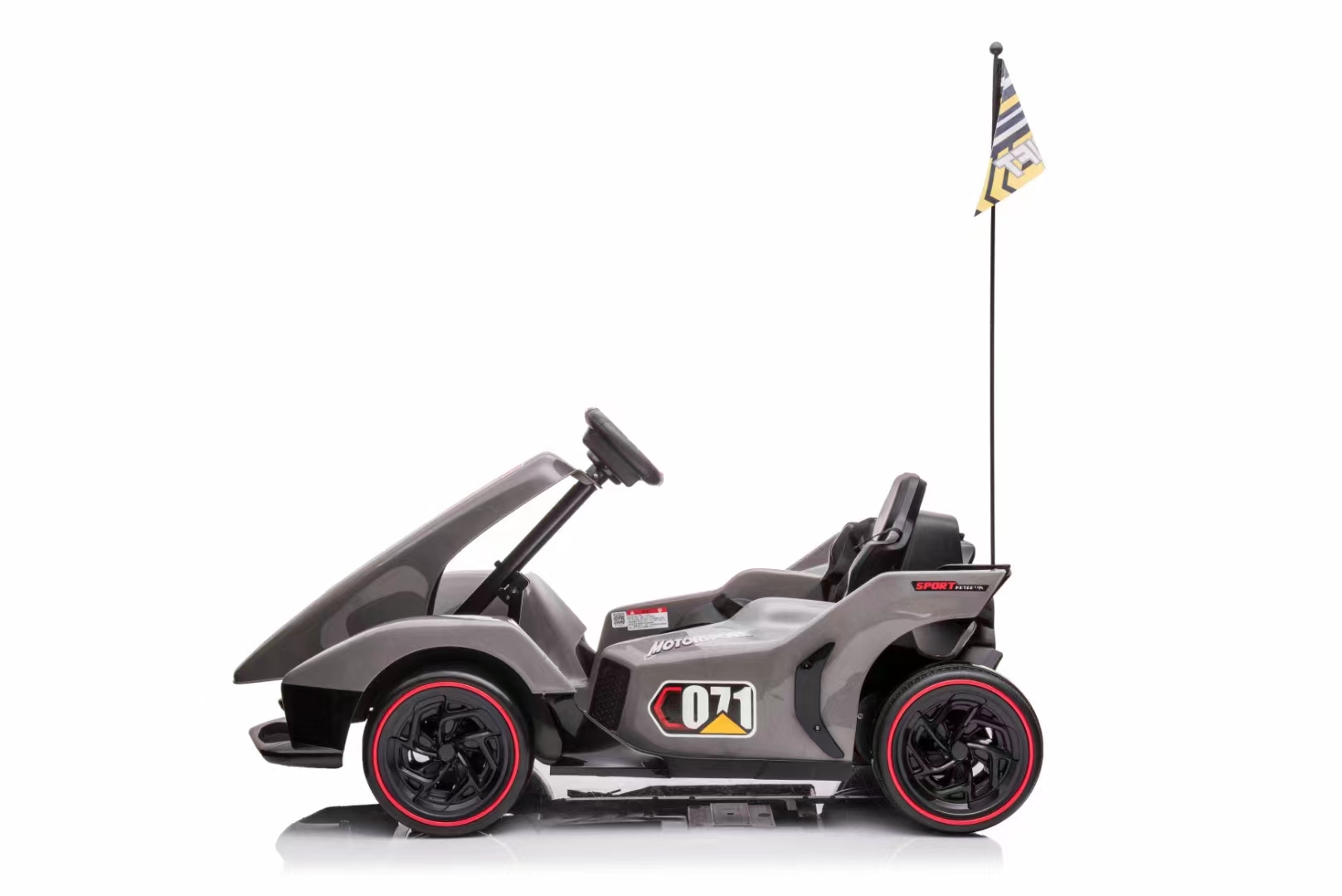 2023 Kart for 3-8 Years Old Children One-Click Drift Remote Control Made of PP Plastic