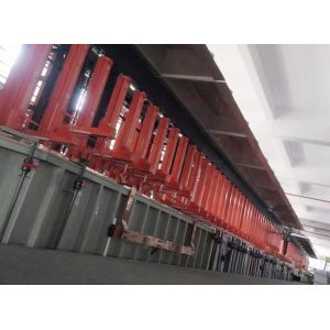 Vertical Lifting Rack Silver Electroplating Production Line
