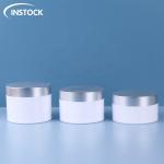 1oz 2oz 15ml 30ml Skin Care Cream Jar , Cosmetic Clear Plastic Jars With Lids