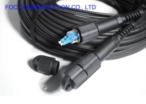 China 4 Core Duplex LC Connector PDLC Optical Cable Assembly factory