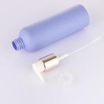 Purple Cylinder Round Cosmetic Lotion Bottle 150ml 250ml 300ml PUMP SPRAYER