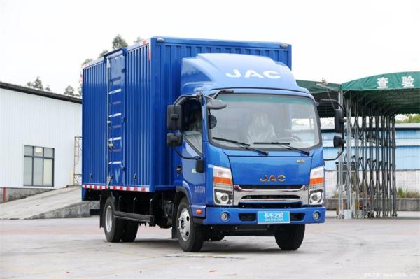 Chinses Manufactuer logistics and transportation 4x2 JAC Cargo Van Box Truck
