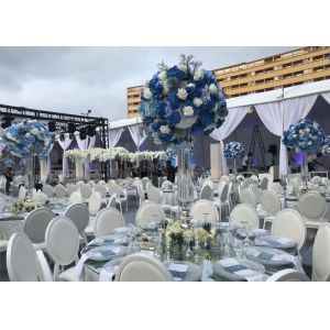 Elegant White PVC 30x60m Clear Span Tent For Wedding
