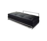 Leather Detachable Modern Classic Sofa Eileen Gray Daybed Tubular Frame