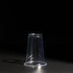 10oz Disposable PET Beverage Cup with Customized Logo For Cold Coffee