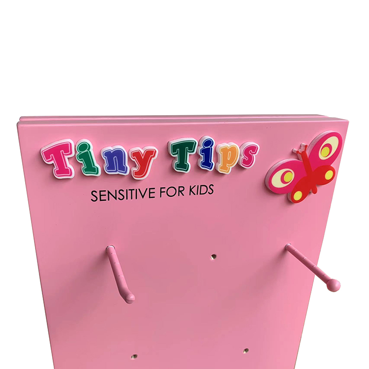 Free Standing Wooden Display Stand Spinning Display Stand Tiny Tips Sensitive For Kids