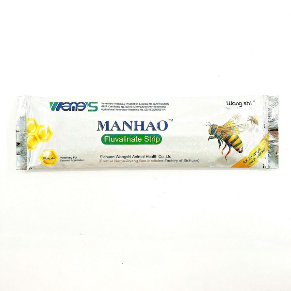 Bee Mites killer Manhao Fluvalinate Strip Honey Bee Medicine Stroner Effectivess
