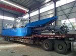 6 Inch Mud Dredging Boat For Mud Dredging In River 16kw Diesel Hydraulic Dredger