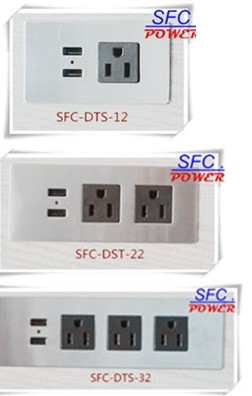 Desktop Socket / Tabletop Socket /stainless steel for furniture assemble