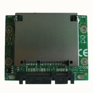 SATA to CFast Slot Interface Exchange Card , Support CFast Type I/II , 7+17 pin